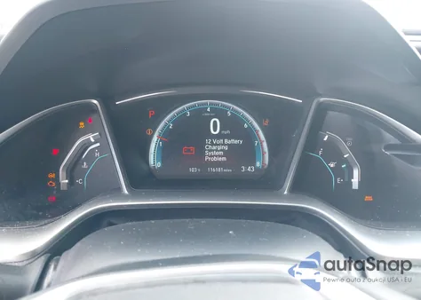 2016 Honda Civic Touring z USA, uszkodzony, nr VIN 19XFC1F96GE204199